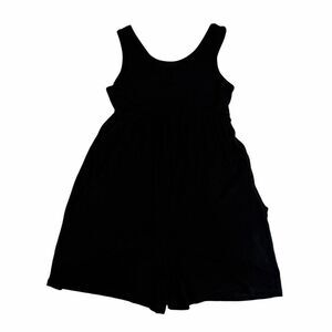 Remie Girl Black size 4 Sleeveless Short Romper